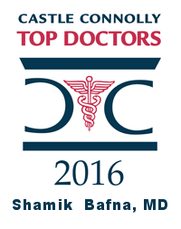 Castle Connolly Top Doctors 2016 - Shamik Bafna, MD